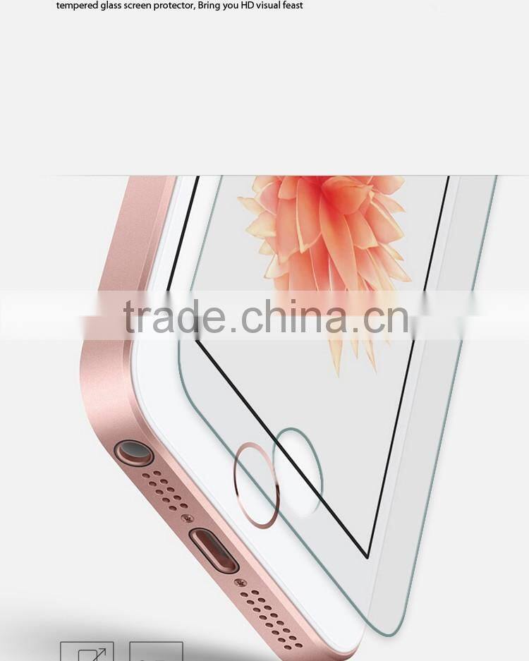 High Quality Tempered Glass Invisible Sticker for iPhone 5