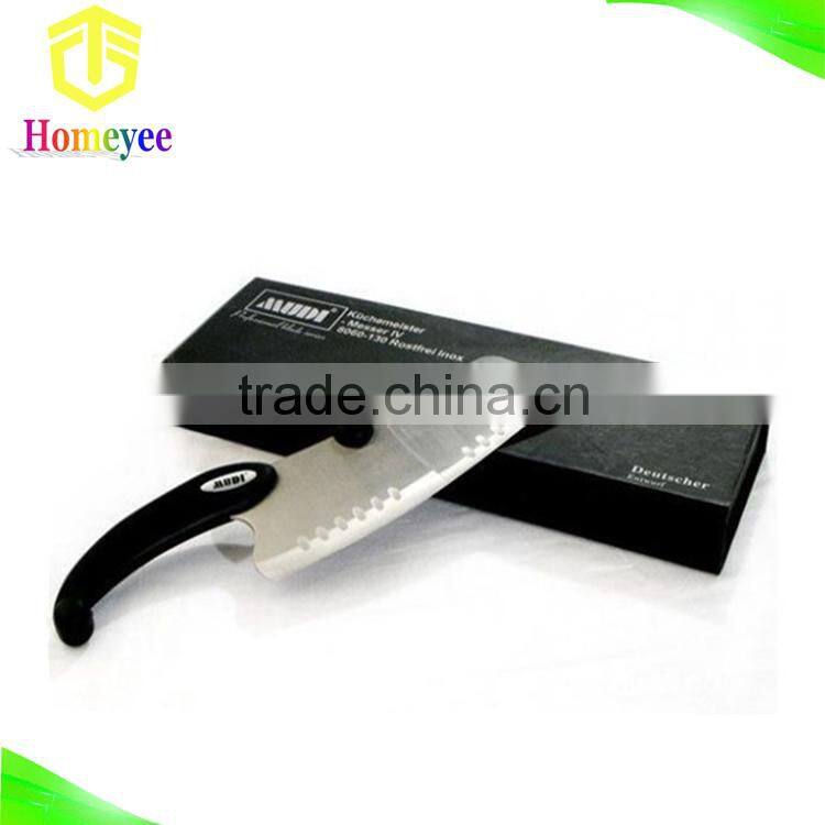 High quality Germany kitchen knife freezing knife with Black ABS handle