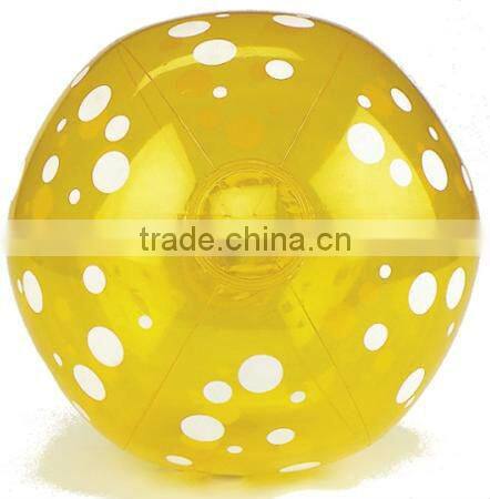 Inflatable beach ball durable colorful pvc beach ball