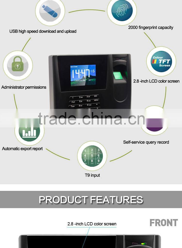 OC050-10 Portable Fingerprint Scanner for Data Collection