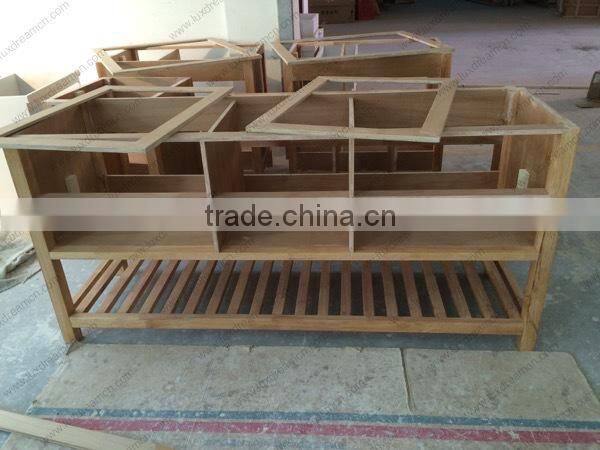 72 inch solid wood console bathroom vanities