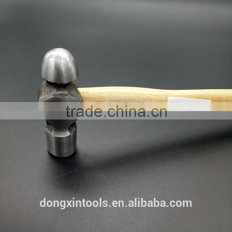 wood handle round head hammer