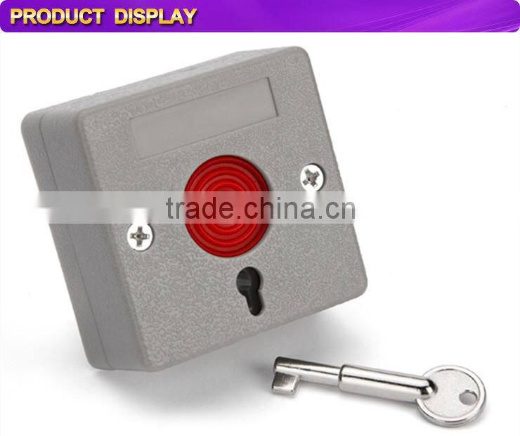 door exit emergency push button