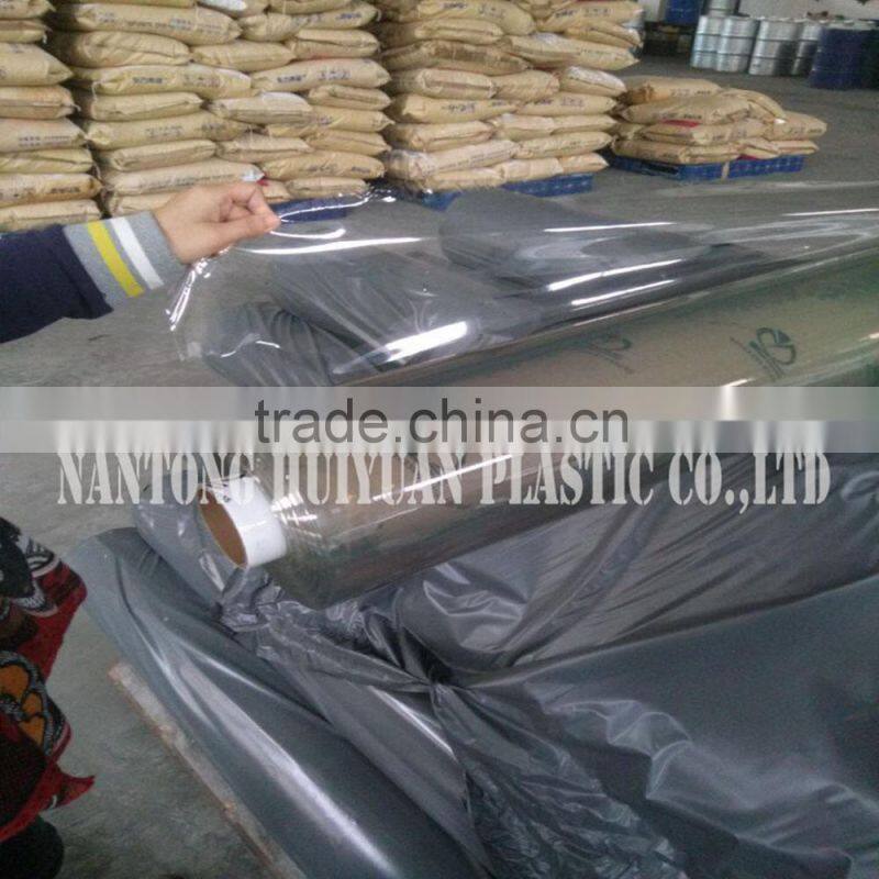 2015 Jiangsu Transparent PVC Soft Film Blue For Wire And Cable
