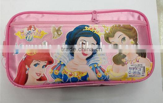 wholesale cool frozen nylon kids pencil case