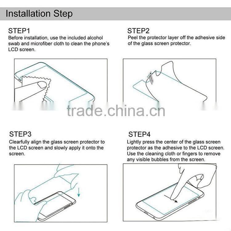 Anti Scratch full cover tempered glass screen protector for ipod touch 5