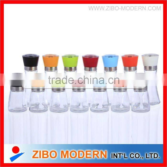 Pepper salt bottle set /glass canister