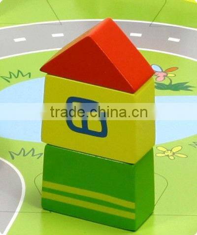 25pcs Wooden train set