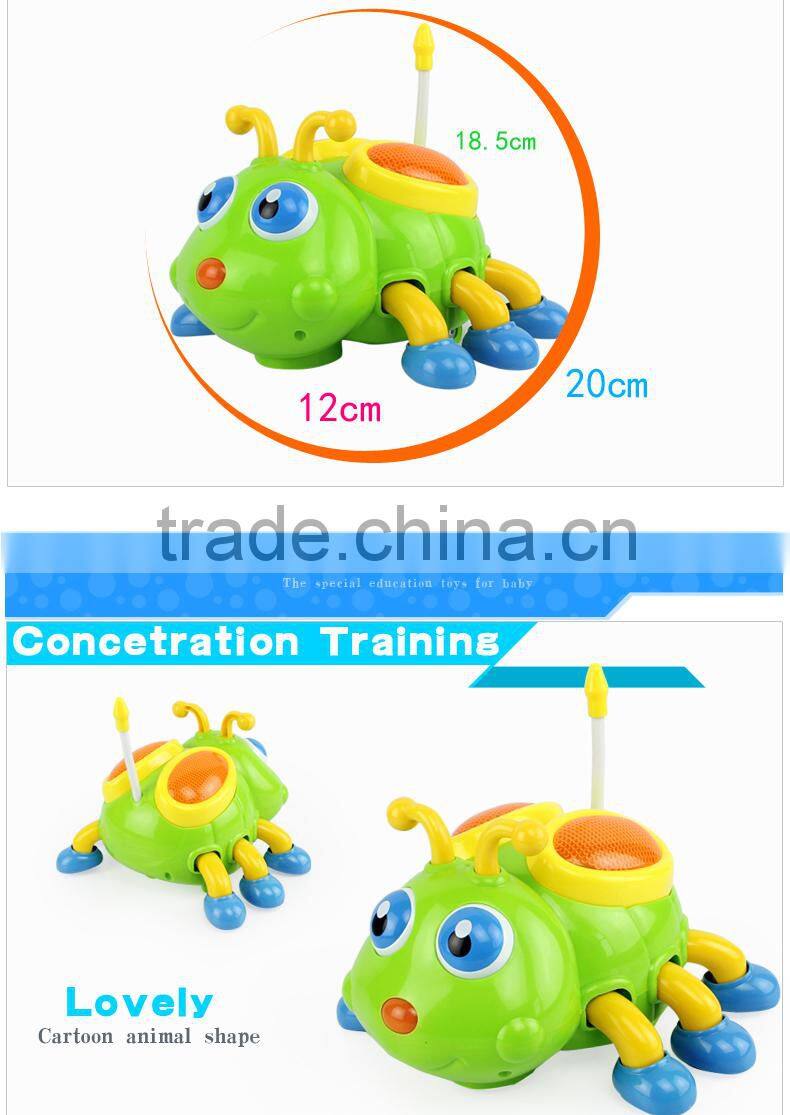 NO-1177 Kid toys-El escarabajo de juguetes Electric beetle plastic toys for sale