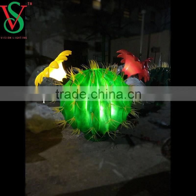 3D cactus light led christmas light