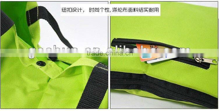 Fashion Wheeled shopping foldable trolley bag