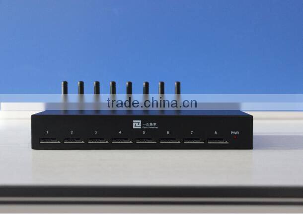 2015 Ejoin cheap 8 ports 32 sim voip gateway, goip 4 sms send and receive ussd command goip 4