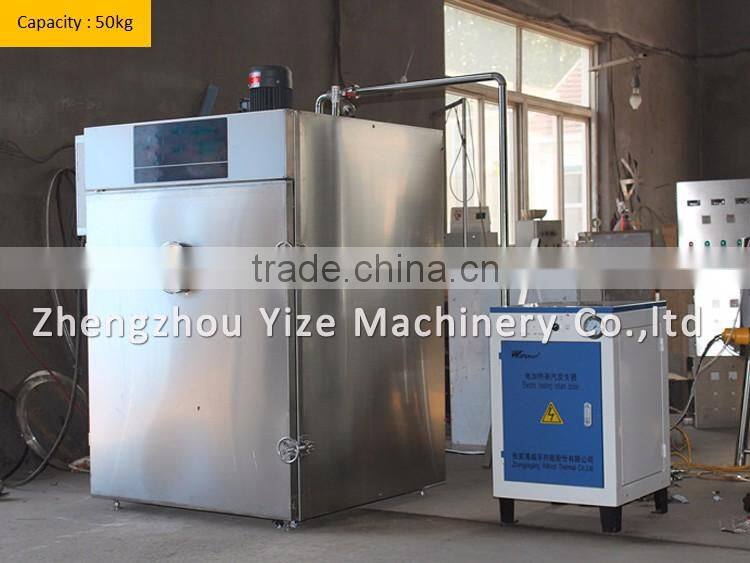 China supplier chicken meat smoking machine / smoking fish equipment