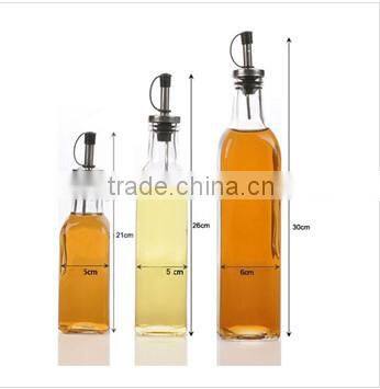 500ml 250ml 170ml glass oil jar with lid