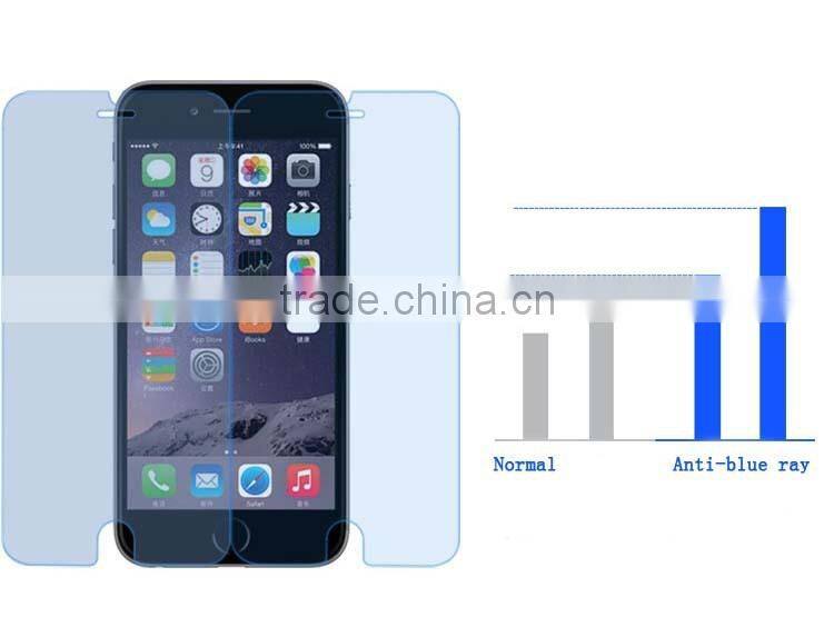 2014 new product,eyes care,prevent myopia anti-blue light/anti-blue ray tempered glass screen protector,screen guilder