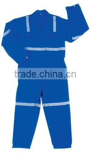 High quality blue coverall engineering uniform workwear