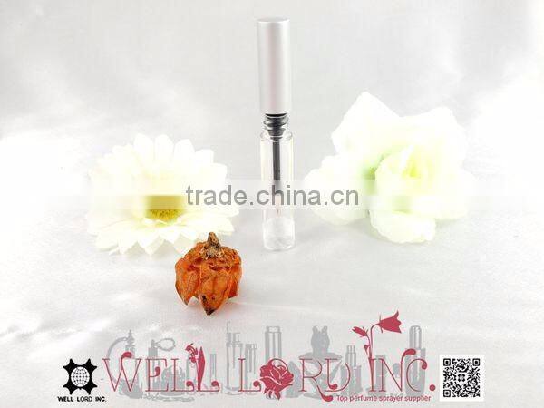 4ml easy carry silver cap plastic eyeliner cosmetic