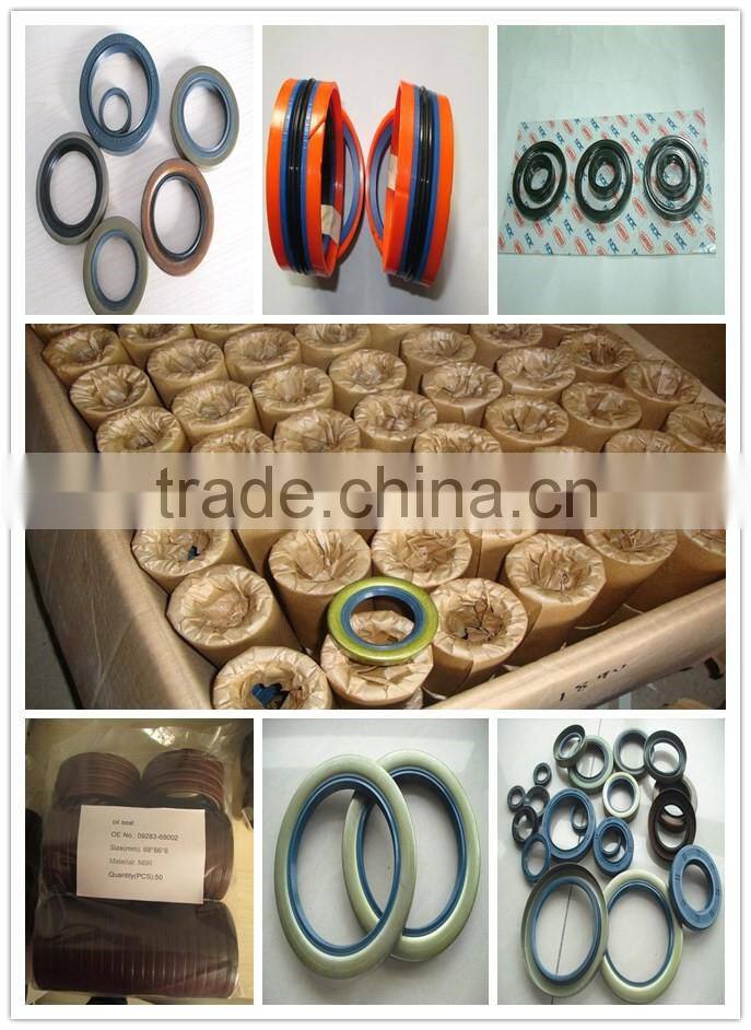 Rubber power steering oil seal in size 25X37.5X8