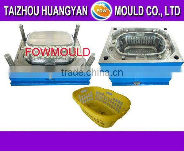 plastic shopping basket injection mould