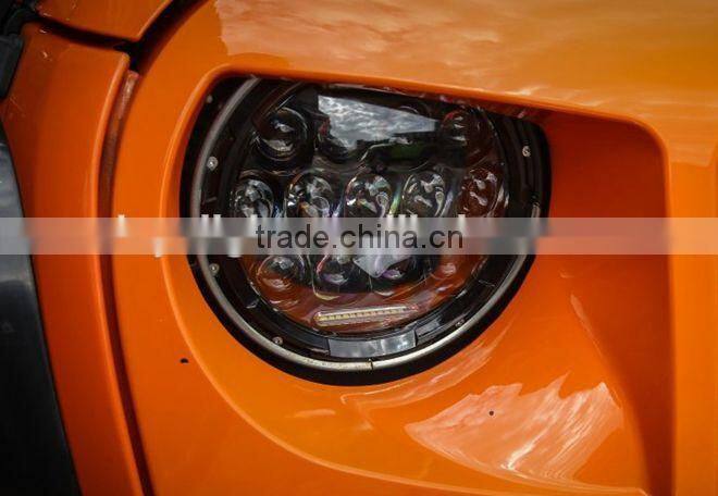 Sealed beam waterproof 7 inch 75w replacement headlight jeep compass