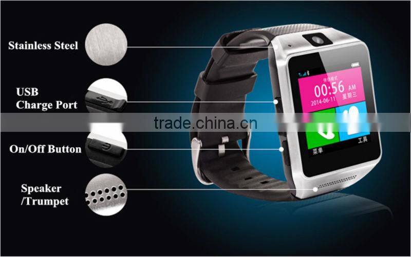 bluetooth touch screen HD camera 2015 smart watch