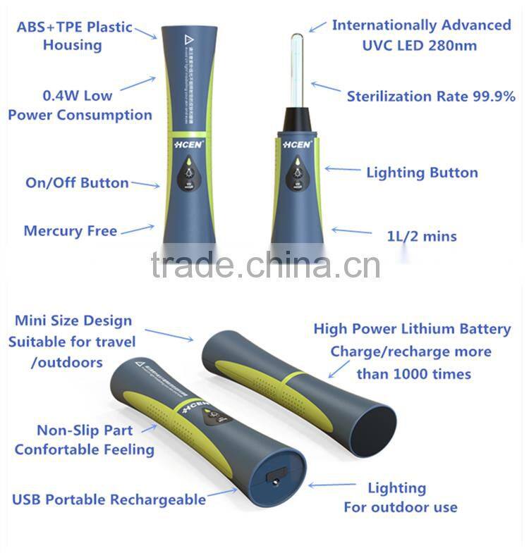 UVC LED Module Outdoor UV Disinfection Portable Water Sterilizer