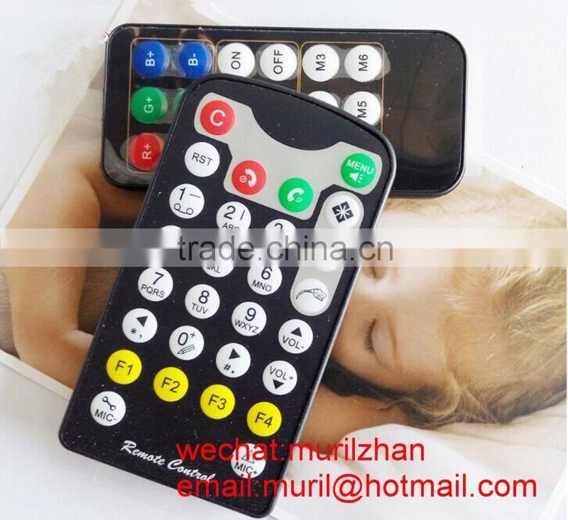 Customize 5 buttons mini thin Universal Use ir programable remote control Audiology Assistant Remote Control for VIDEO