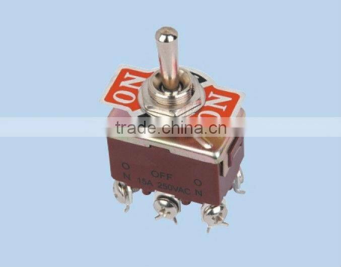 on on toggle switch 3P screw fix made in Wenzhou