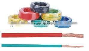 copper conductor pvc insulation electric wire