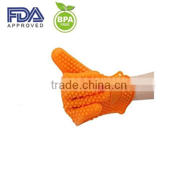 FDA high temperature silicone rubber gloves