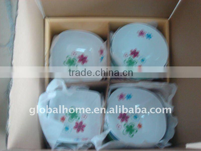 melamine dinnerware set