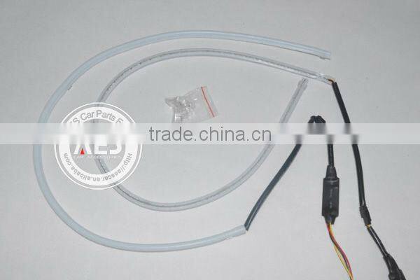 2015 Top Sale! AES LED Strip for Headlight, Car Headlight Double Colors LED Strip Lamp for Bixenon Projector Headlights