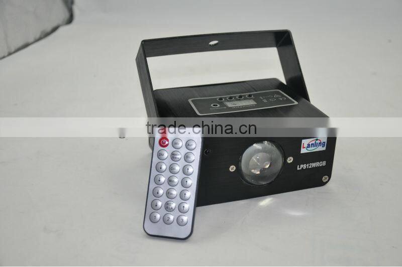 Mini Indoor 3-in1 RGB 9W LED Strobe Light