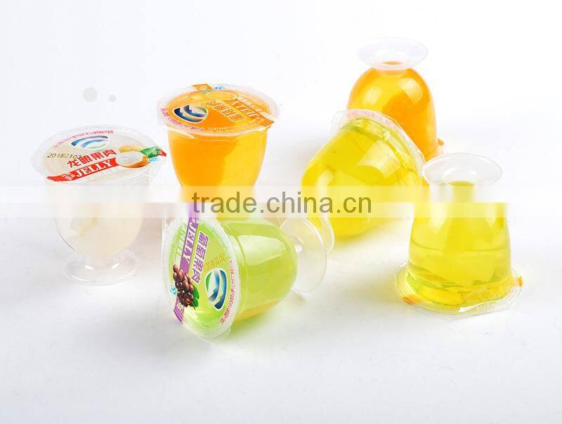 120g assorted flavour wine shaped jelly fruit cup