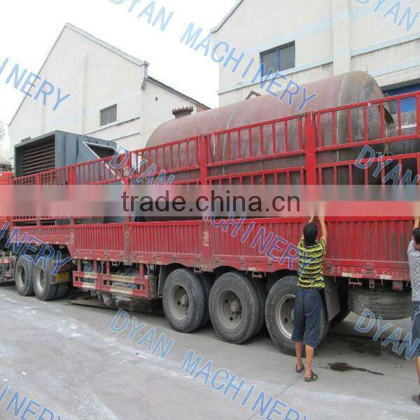 Scrap Rubber Pyrolysis Plant Fuel Oil Refining Machine