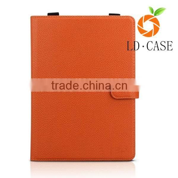 Genuine Leather Wallet Case For Apple iPad Pro Tablet Real Leather Folio Cover With Wake Up case
