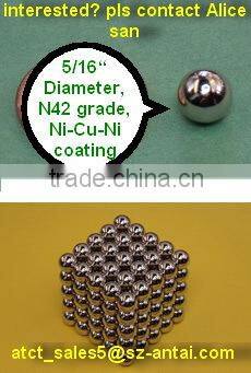 Amazing magnetizer Neodymium ball Diameter 8MM, magnetic balls