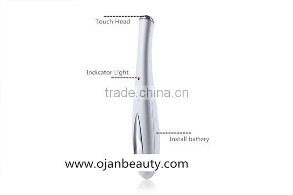 Mini handy electric vibrating anti wrinkle eye pen