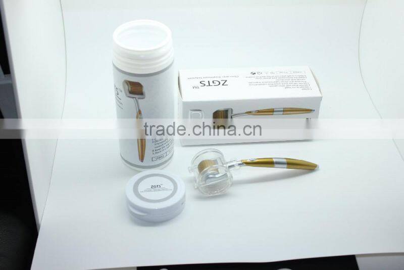 2016 Most popular 192 needles titanium derma roller, 192 derma roller with low price