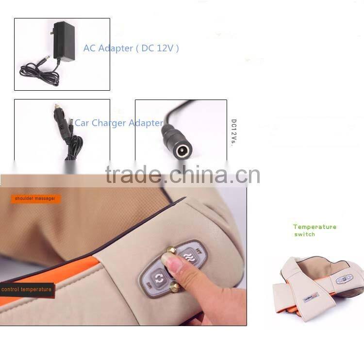 Multifunction electric neck shoulder body massge belt with heat