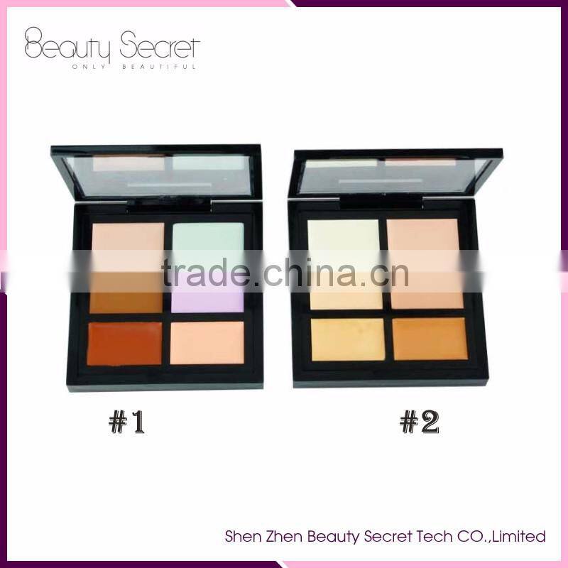 Anti Ultraviolet 4 Color Makeup Cosmetic Concealer Palette