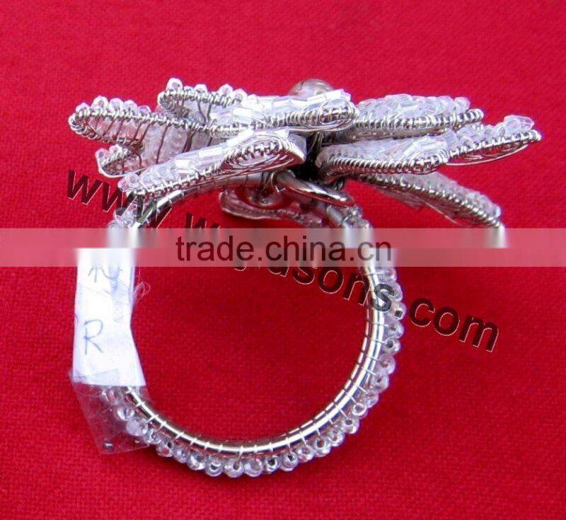 Aluminum napkin ring