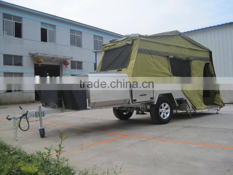 Off road hard floor camper trailer camping trailer caravan