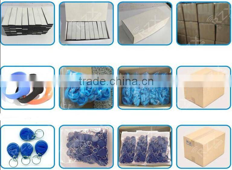 CR80 white blank pvc printable rfid card with UID number printed