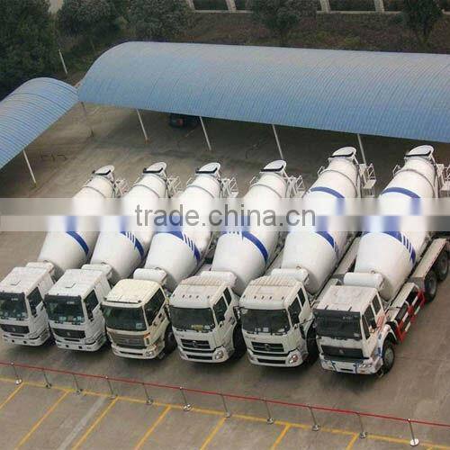 3 cubic meters small concrete mixing transport truck