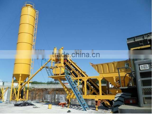 HZS75 Factory Suppy Cheap Ready-mixed Concrete Batching Plant