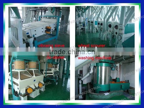 Wheat Flour Milling Plant, Flour Turnkey Project Manufacturered by Kingdo Industry. in China