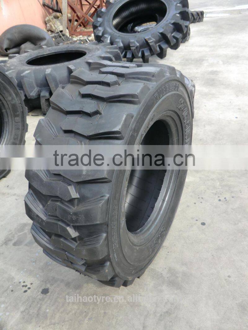 Wholesale TAIHAO brand sks-1 top China brand15-19.5 pneumatic tyre off the road tyres loader tyres bobcat skid steer tyre