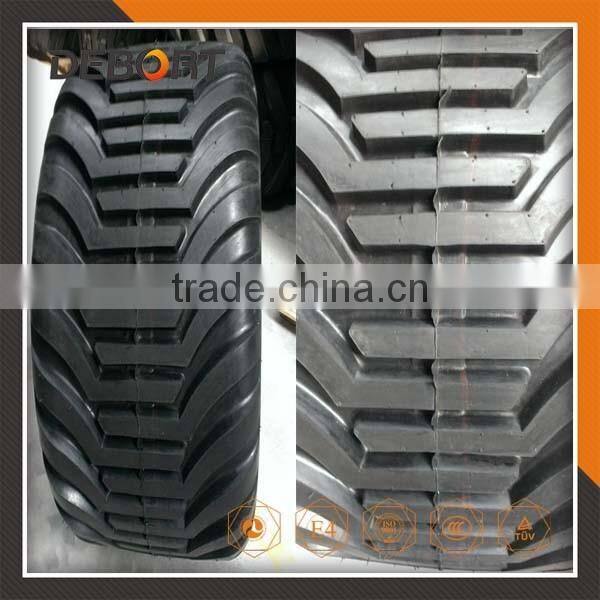 Qingdao tyre high flotation tires 550/45-22.5 tire