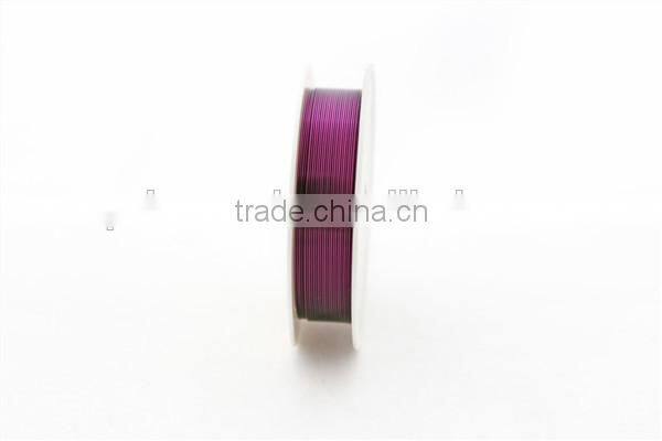 0.5mm jewelry coloured copper wire